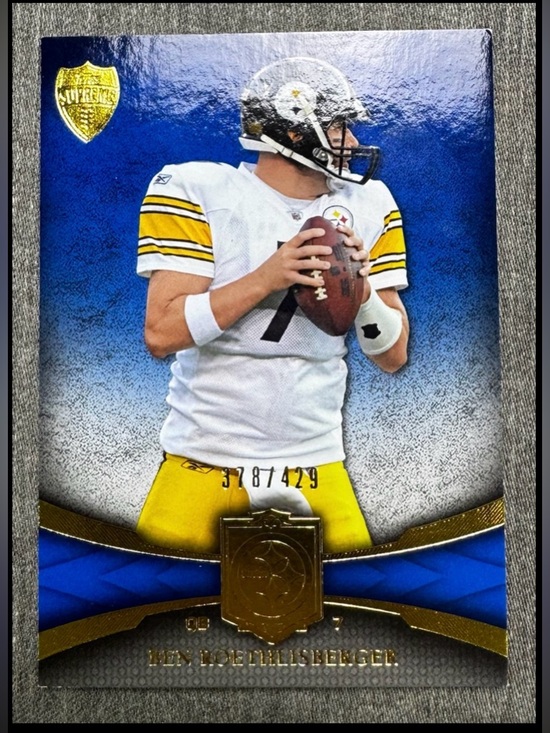 Topps Other - 2011 Topps Supreme 109/429 Ben Roethlisberger #55 Pittsburg Steelers card